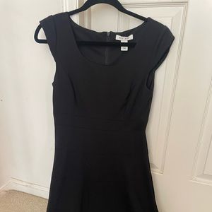 Basic black work dress